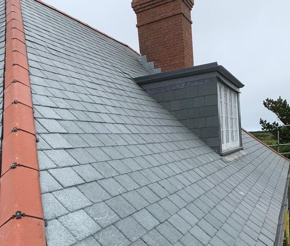 Slate Roofs In Cornwall Ds Roofing Contractor