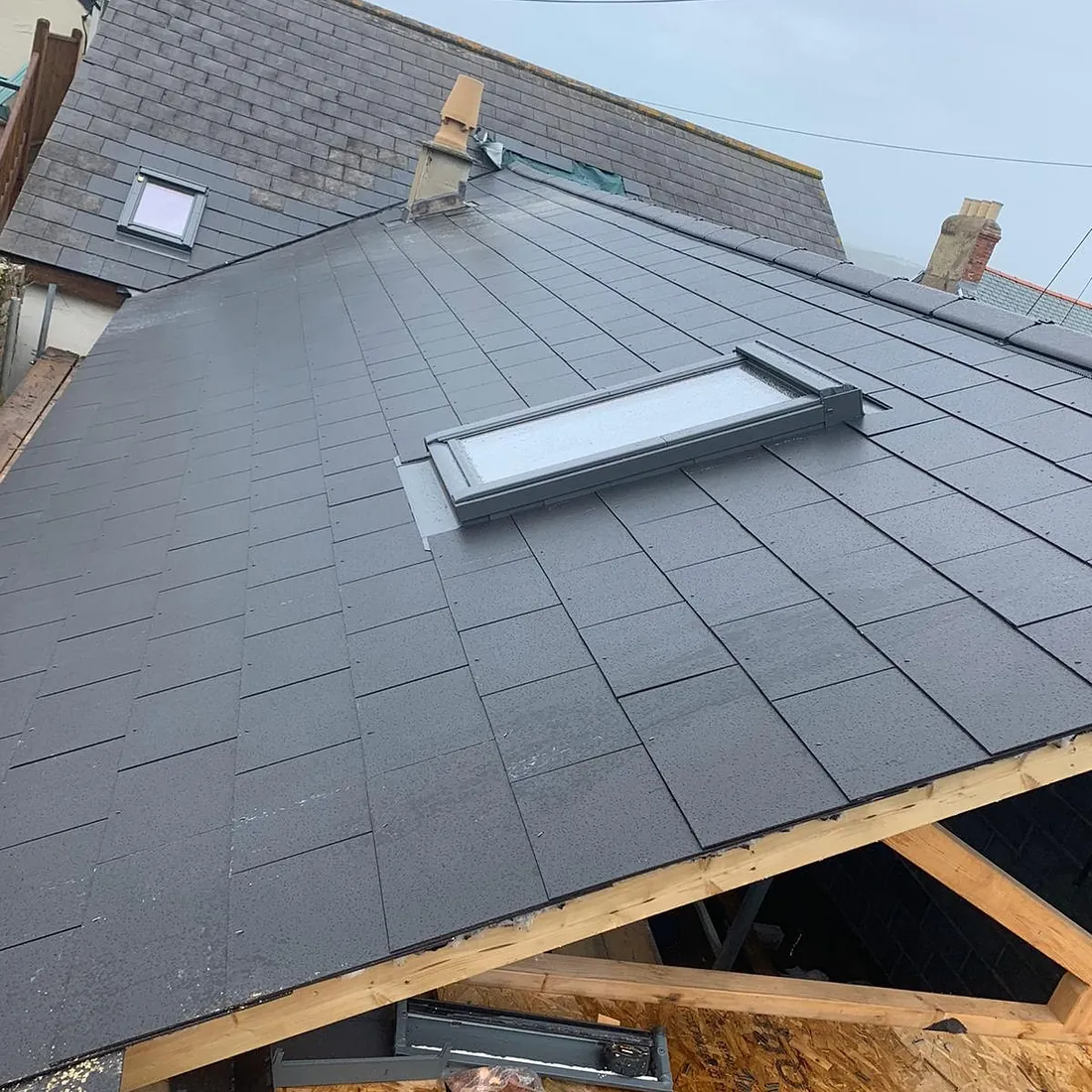 Slate roofing Redruth