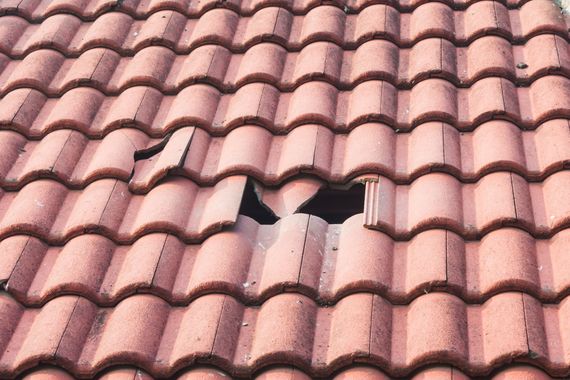 tiled roofing